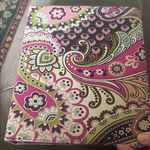 Colorful Paisley Print Vera Bradley iPad cover